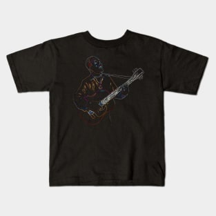 guitar player Kids T-Shirt